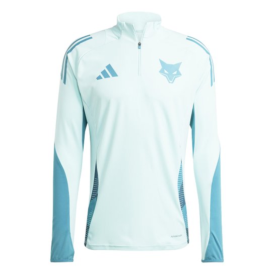 Moletom Cruzeiro 25/26 Treino Adidas Masculina - Branco+Azul